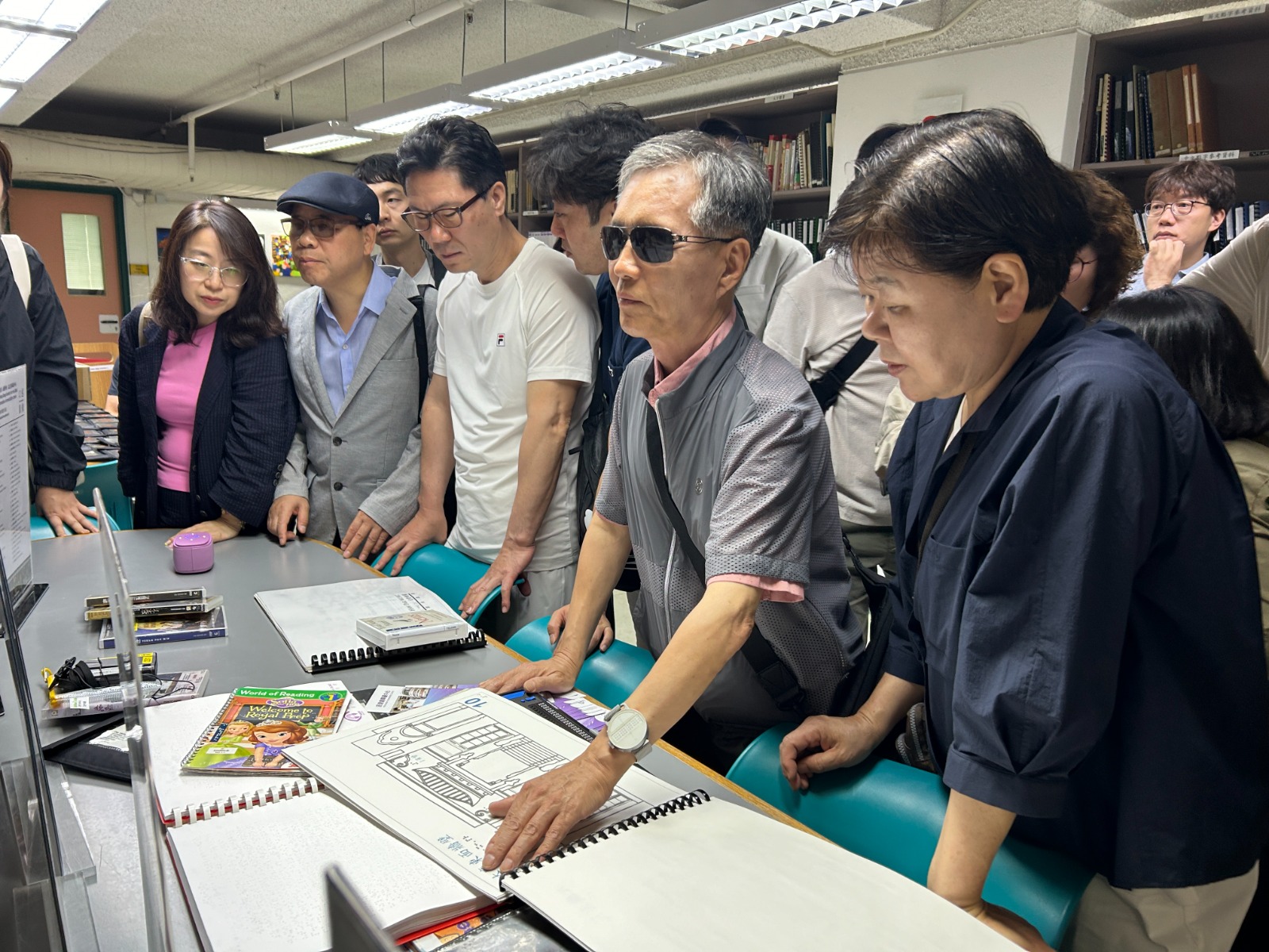 Inclusive Exchange Activities for the Visually Impaired