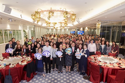 Many supporters of audio description service grouped together in the “10th Anniversary of Audio Description Celebration Dinner”