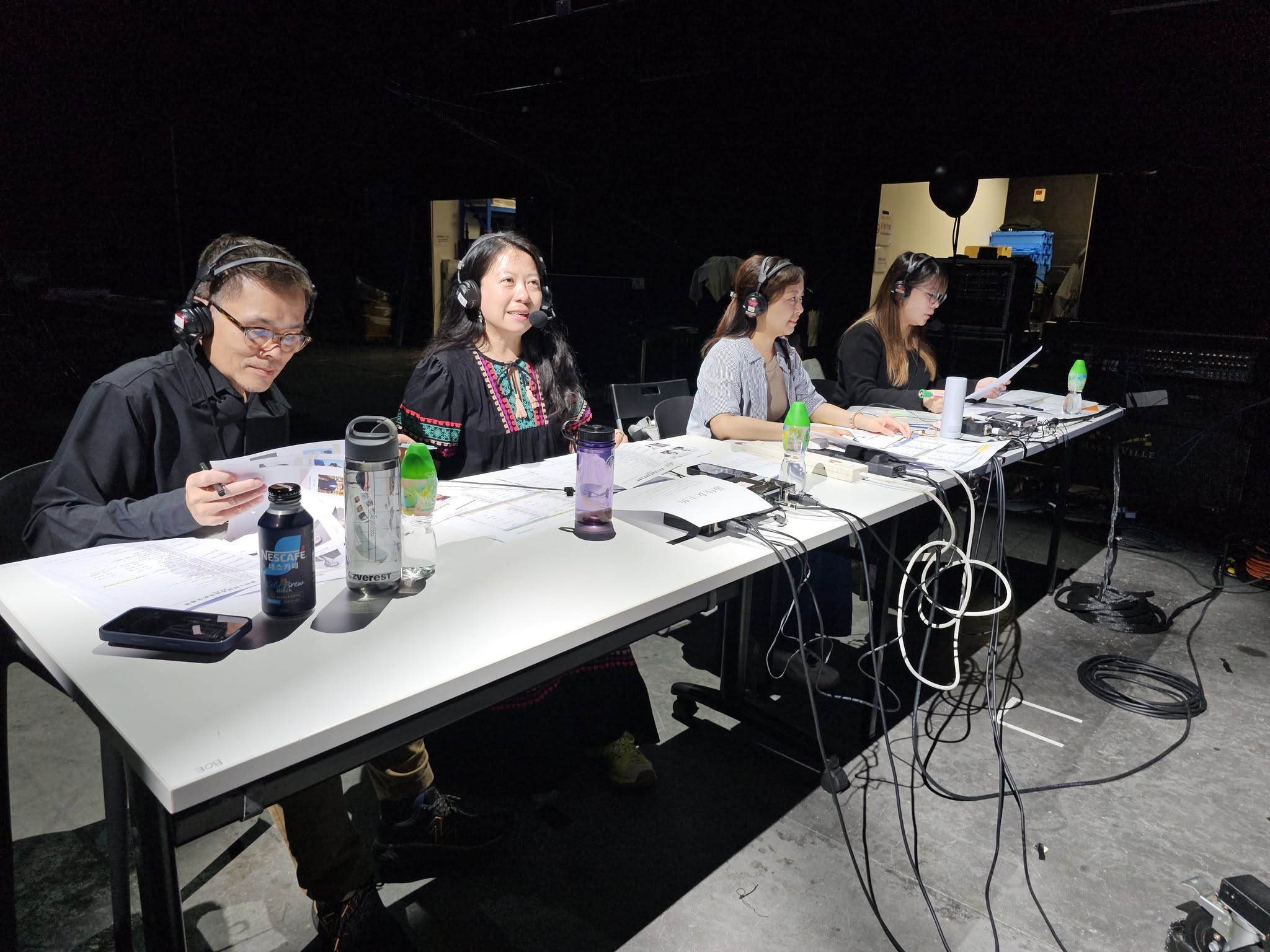 為「第44屆香港電影金像獎頒獎典禮」提供口述影像